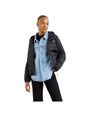 Levi's Dam Packable Slim Puffer Jacka (Svart)