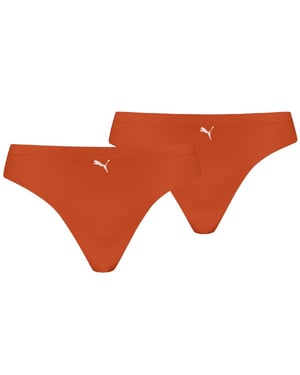 Puma Dam String Sömlös Tanga (Flame Orange)