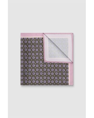Pocket Square in Charcoal
