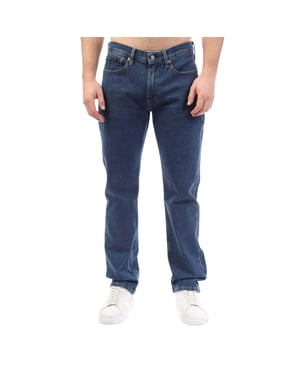 Levis Slim-fit herenjeans met rechte pijpen (Blauw)