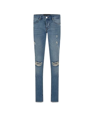 Criminal Damage Curtis Slim-jeans för kvinnor/damer (Blå tvätt)