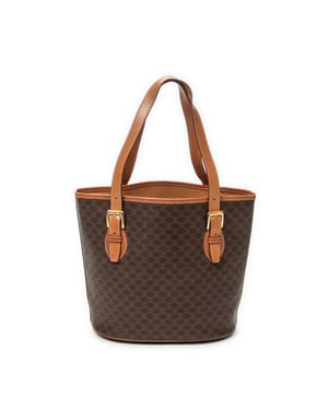 Vintage Bucket Tote   schoudertas