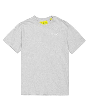 Off White T-shirt med monsterlogotyp för barn (Grått)