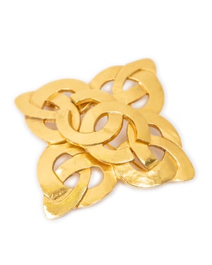 CC Quatrefoil Knot Brooch Pin  Brooch