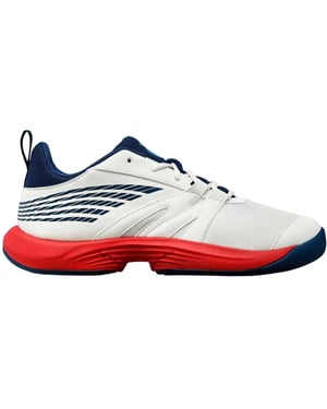 K-Swiss Speed Trac-tennisschoenen voor jongens (Wit/blauw)