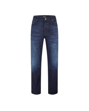 Boss H-Re.Maine-jeans för män (Mörkblå)