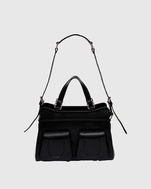Kleine Cher Florence Black w. Goud Tas