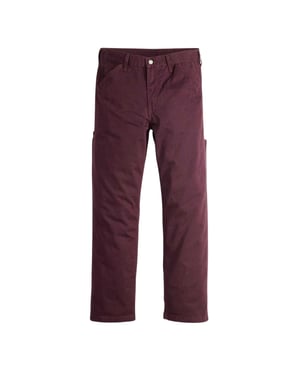 Levis Heren Denim Carpenter Middenhoog Jeans (Diep Bordeaux)