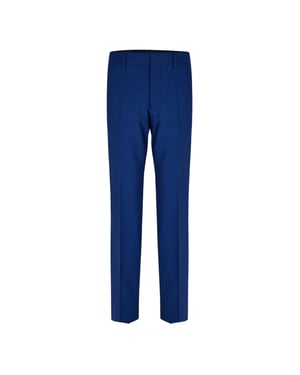Boss H-Genius Effen Rechte Chino's (Marineblauw)