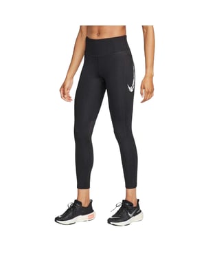 Nike Dames/Dames Logo Legging (Zwart)