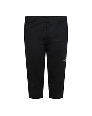 Diadora Dames Team Up Logo 3/4 Leggings (Zwart)