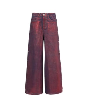 AmyLynn Wren-broek met wijde pijpen voor dames (floretsport) (Rood)