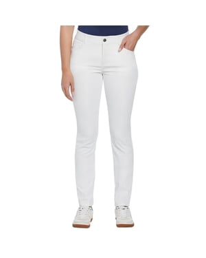 Original Penguin Dames Veronica Slim Golfbroek (Heldere Wit)