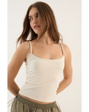 DSGN Studio Sculpt Internal Padded Strappy Vest Top