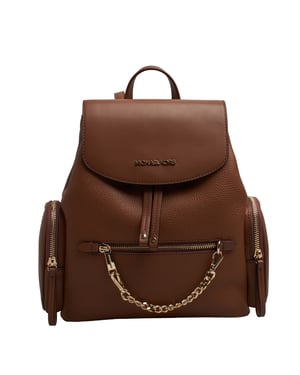 Dames Jet Set Medium Grain Lederen Rugzak 35T1GTTB6L