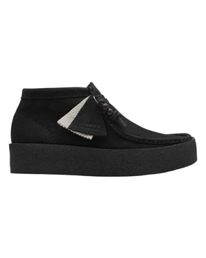 Clarks Wallabee-nubucklaarzen voor heren (Zwart)