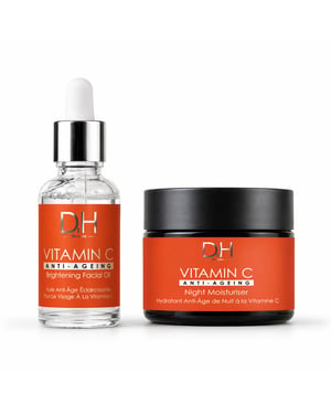 Dr H Vitamin C Brightening Night Repair Duo for Brightening, Dark Spots, Dullness