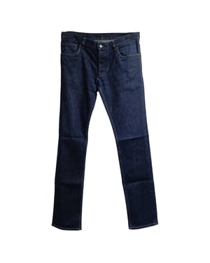 Prada Slim-Fit jeans met middelhoge taille in blauwe katoenen denim