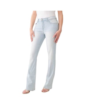 True Religion Bootcut-jeans i denim för kvinnor/damer (Blå)