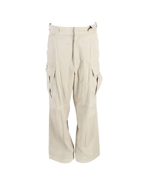 Prada Pinwale broek in ecru corduroy