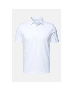Vercate Strijkvrij poloshirt japanese knitted -