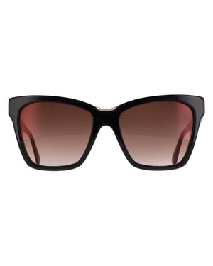 Max Mara Cat Eye Womens Shiny Black Brown Gradient MM0089 Spark3