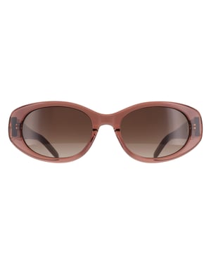 Hugo Boss Oval Womens Mauve Brown Gradient BOSS 1859/G/S