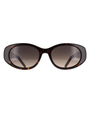 Hugo Boss Oval Womens Havana Grey Brown Gradient BOSS 1859/G/S