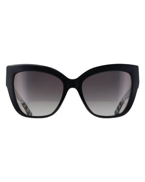 Kate Spade Rectangle Womens Black Grey Gradient Polarized Bexley/G/S