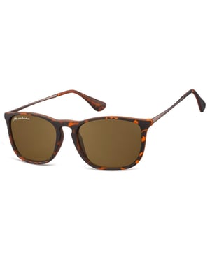 Montana Square Unisex Matte Turtle Brown S34