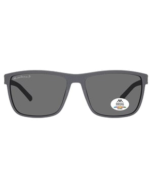 Montana Rectangle Mens Grey Grey Polarized MP198