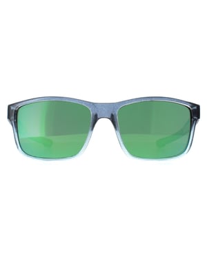 O'Neill Rectangle Mens Transparent Grey Green Mirrored Convair