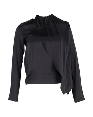 Dodo Bar Or Berna blouse in zwarte zijde