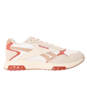 Reebok Glide DMX Mesh-träningsskor för herr (Kritgrå/röd)