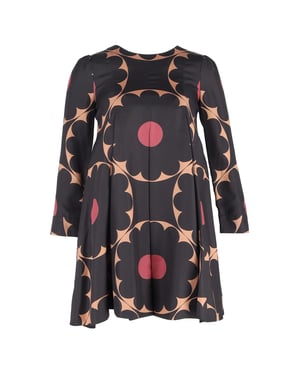 Marc By Marc Jacobs retro mini-jurk met bloemenprint in veelkleurige zijde