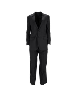 Celine blazer en broek in zwarte wol