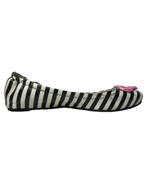 Sophia Webster Miami Striped Ballet Flats in Multicolor Leather