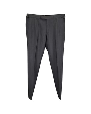 Tom Ford Shelton kostymbyxor i grå ull