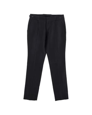 Gucci rechte broek van zwart polyester