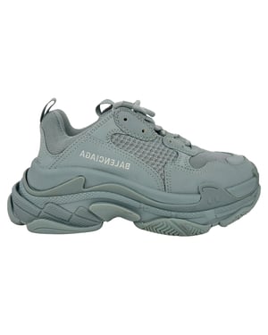Balenciaga Triple S Sneakers in Light Blue Polyester