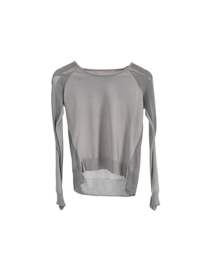 MM6 av Maison Margiela tröja i grå bomull