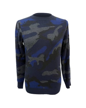 Valentino Garavani camouflage trui in veelkleurige wol