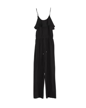 Michael Kors mouwloze jumpsuit in zwart polyester