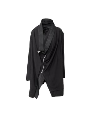 Rick Owens asymmetrische jas - jaren '10