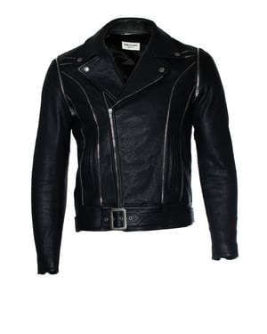 Saint Laurent, skinnjacka med flera dragkedjor från 2015