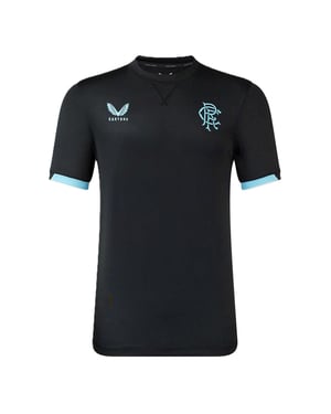 Castore Rangers FC reist-shirt voor heren 2023/2024 (Peacoat Marine)