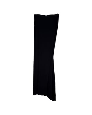 Rick Owens rechte maxi-rok in zwarte viscose