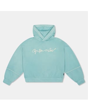 Girls G Star Ovs Hoodyd Sw G in Lichen Green