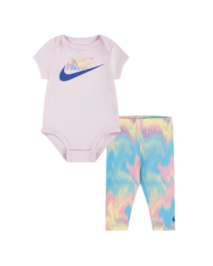 Girls Nike Bodysuit  And  Aop in Ocean Bliss