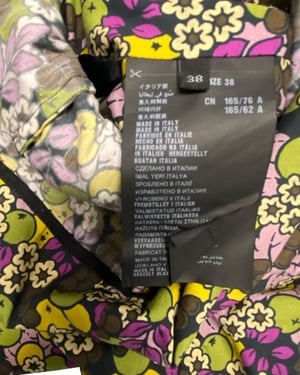 Prada Holliday & Brown bloemenjurk van veelkleurig polyester